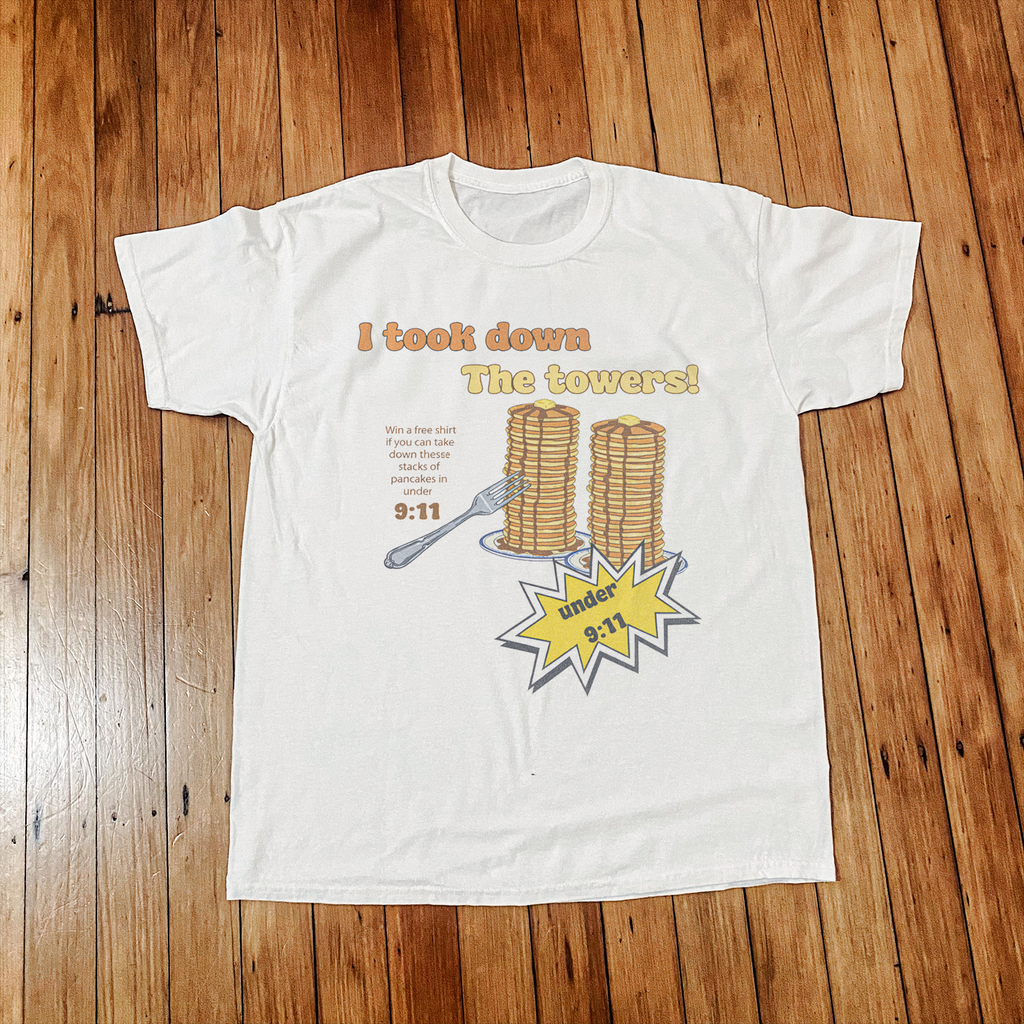 I Took Down the Towers!' 9:11 Pancake Challenge Vintage product image 2