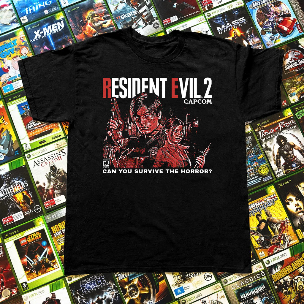 Resident Evil 2 Black Tee product image 1
