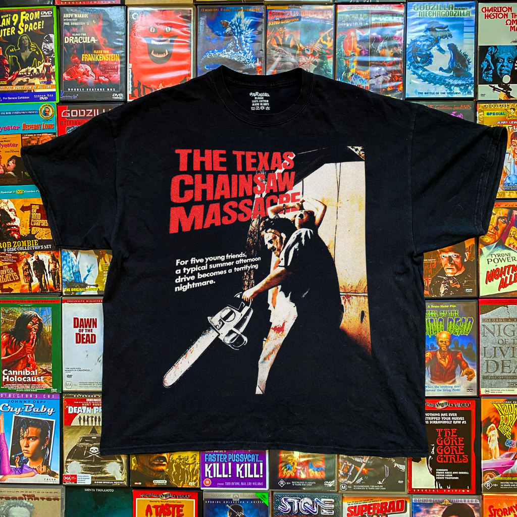 Texas Chainsaw Mscr. 'Butcher' Washed Black T-Shirt product image 1