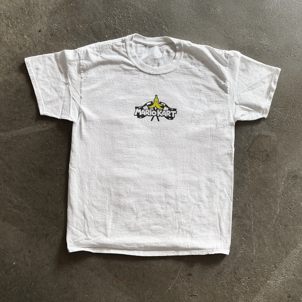 MarioKart 64 'Character Select' Vintage Washed White Tee product image 2