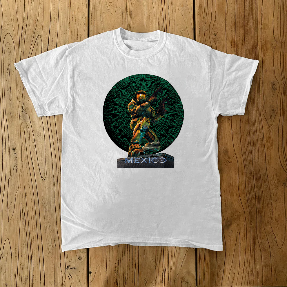 Mexico Soccer X Halo White Tee product image 1