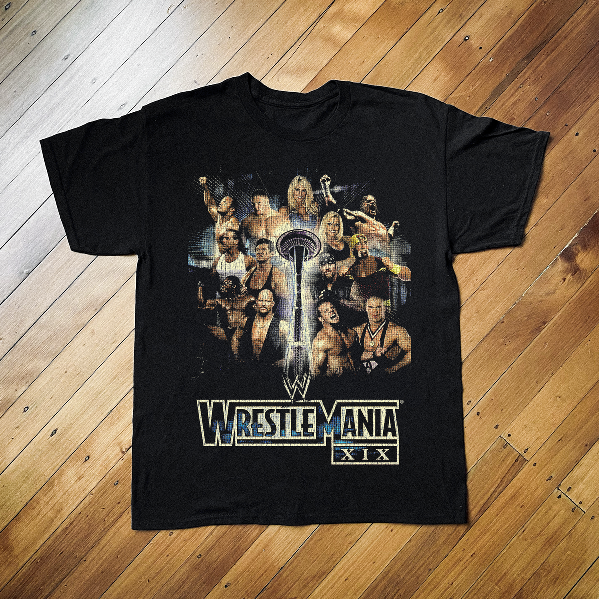 03 Wrestlemania Xix Black T-Shirt product image 1