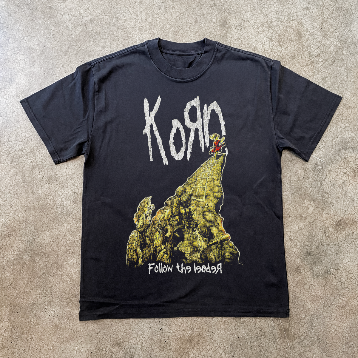 98 Korn Follow The Leader Promo Black T-Shirt product image 1