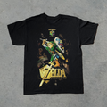 98 The Legend Of Zelda Ocarina Of Time Promo Black T-Shirt product image 1