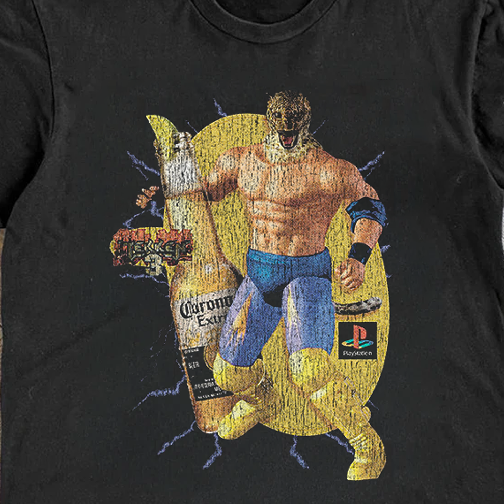 Tekken X Corona Black Tee product image 2