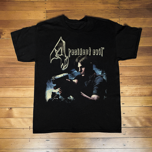 05 Resident Evil 4 Ps2 Black T-Shirt product image 1