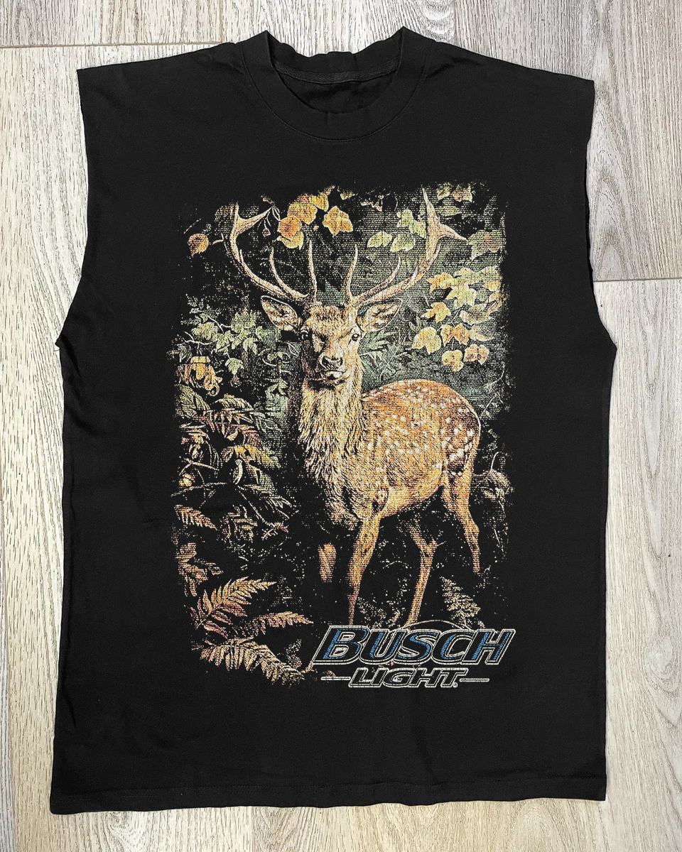 94 Busch Light Cut-Off Black Shirt product image 1