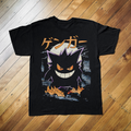 90'S Gengar Black T-Shirt product image 1