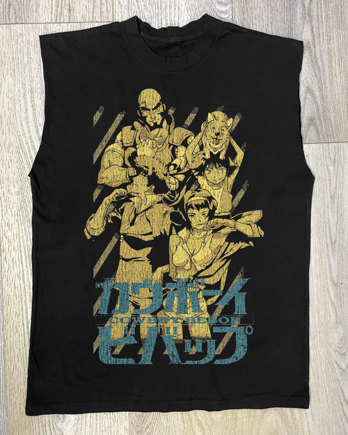 01 Cowboy Bebop Black Cut-Off T-Shirt product image 1