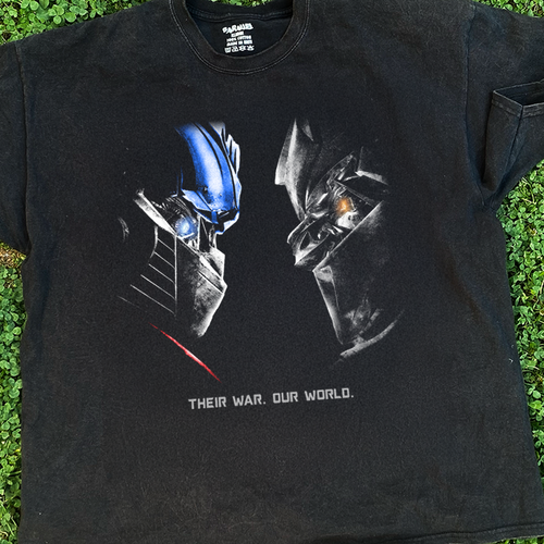 00s Transformers 'Their War. Our World.' Vintage Washed product image 2