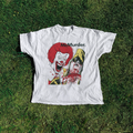 Gruesome 'Mc Murder ' Vintage Washed White Tee product image 1
