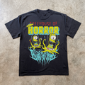Vintage Treehouse Of Horror Simpsons Black T-Shirt product image 1