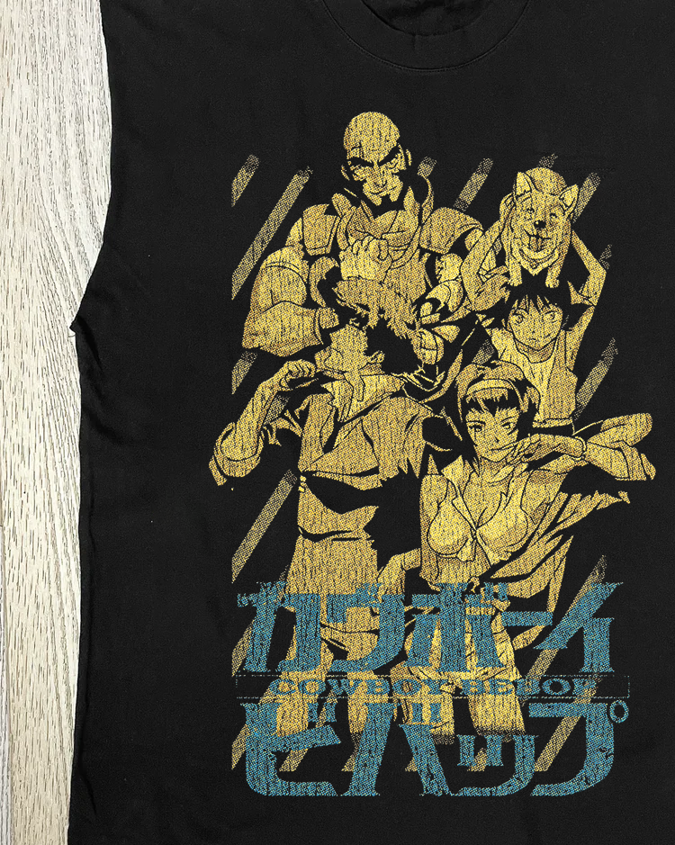 01 Cowboy Bebop Black Cut-Off T-Shirt product image 2