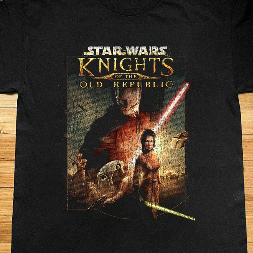 Star Wars Knights Of The Old Republic Classic Black Tee product image 2