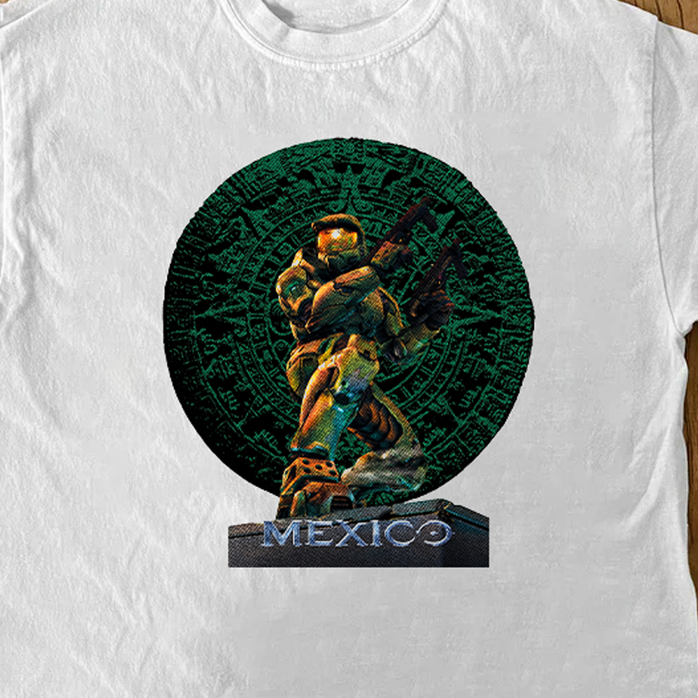 Mexico Soccer X Halo White Tee product image 2
