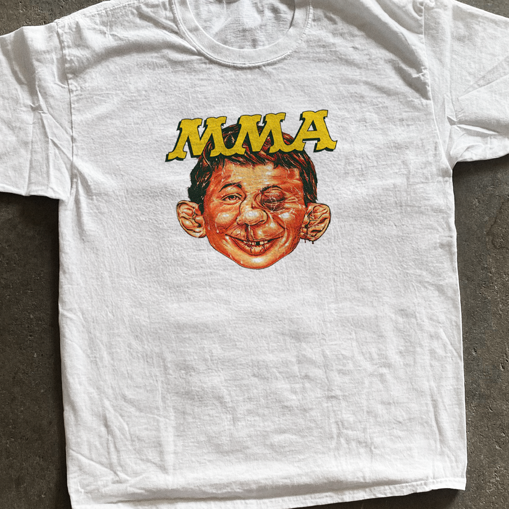 Mad 'Mma' Magazine Vintage White T-Shirt product image 1