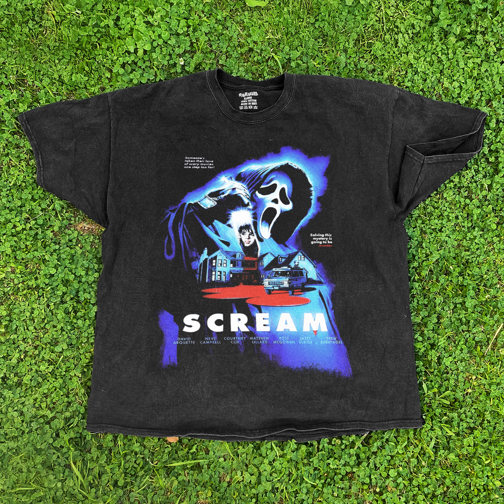 Scream 'Murder House' Washed Black T-Shirt product image 1
