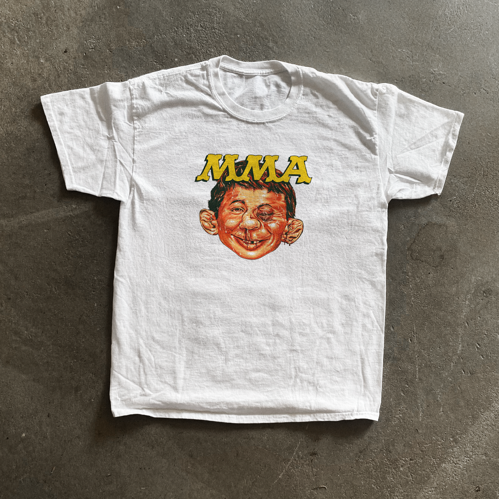 Mad 'Mma' Magazine Vintage White T-Shirt product image 2