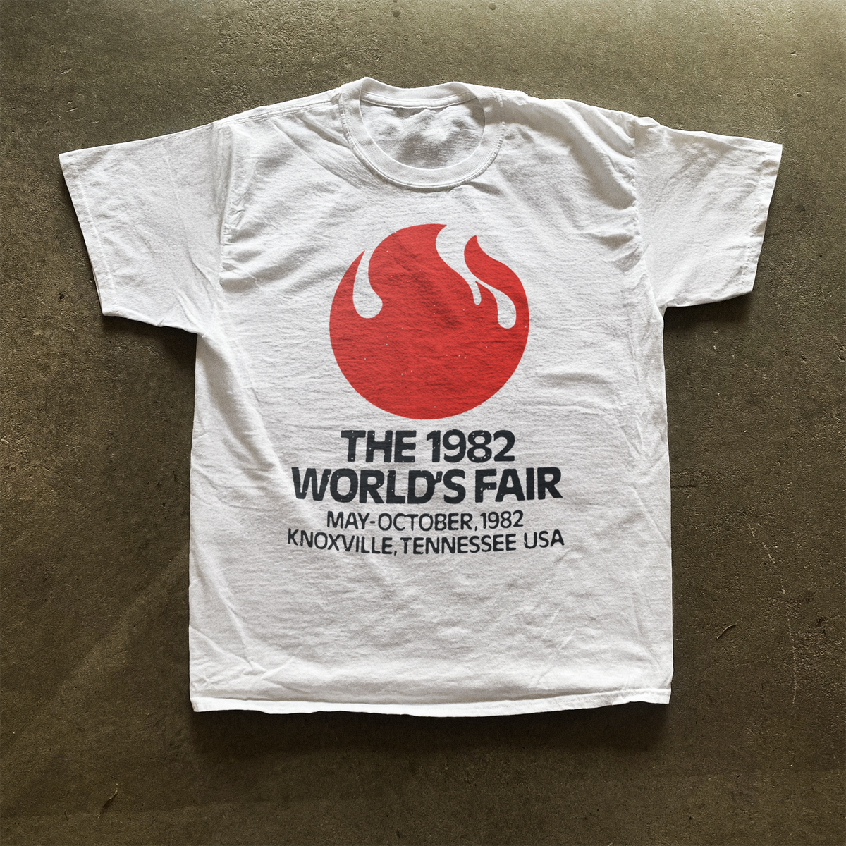 1962 Knoxville 'Worlds Fair' White T-Shirt product image 1