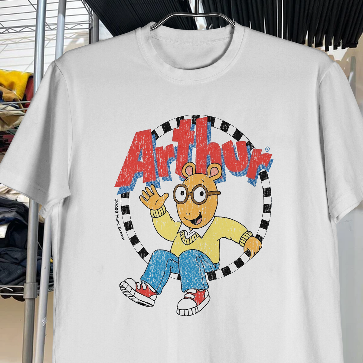 2000 Arthur Vintage White T-Shirt product image 1