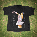 Macross 'Lynn Idol' Vintage Black Tee product image 1