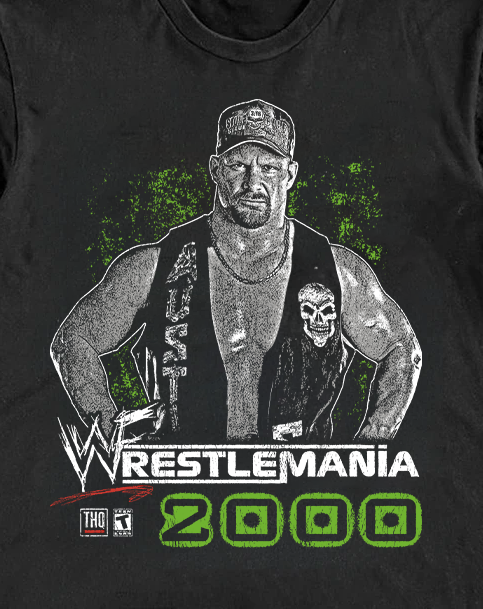 WWF Wrestlemania N64 Black Tee product image 2