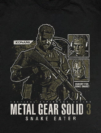 MGS 3 Snake Eater Black Tee product image 2