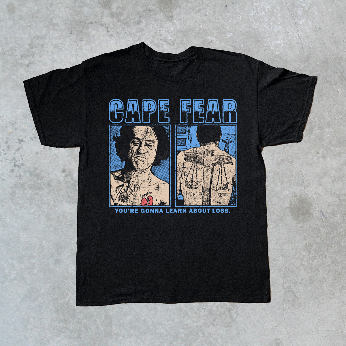 Cape Fear Black T-Shirt product image 1