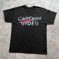 Sci-Fi Retro 'Captain Video' Vintage Washed Black Tee product image 1