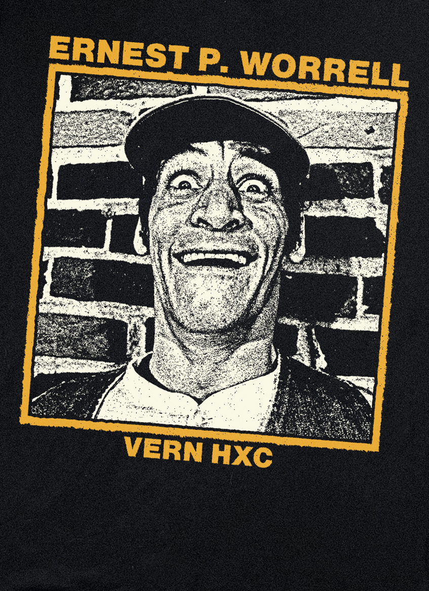 Ernest P. Worrell Hardcore Black T-Shirt product image 2