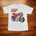 Suzuki Rgv 500 Vintage White T-Shirt product image 1