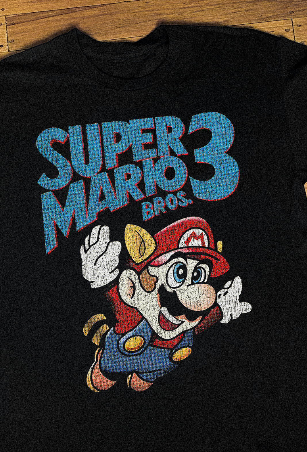 88 Super Mario Bros. 3 Nes Black T-Shirt product image 2