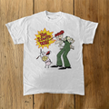 You Stoopid Dog Courage White Tee product image 1