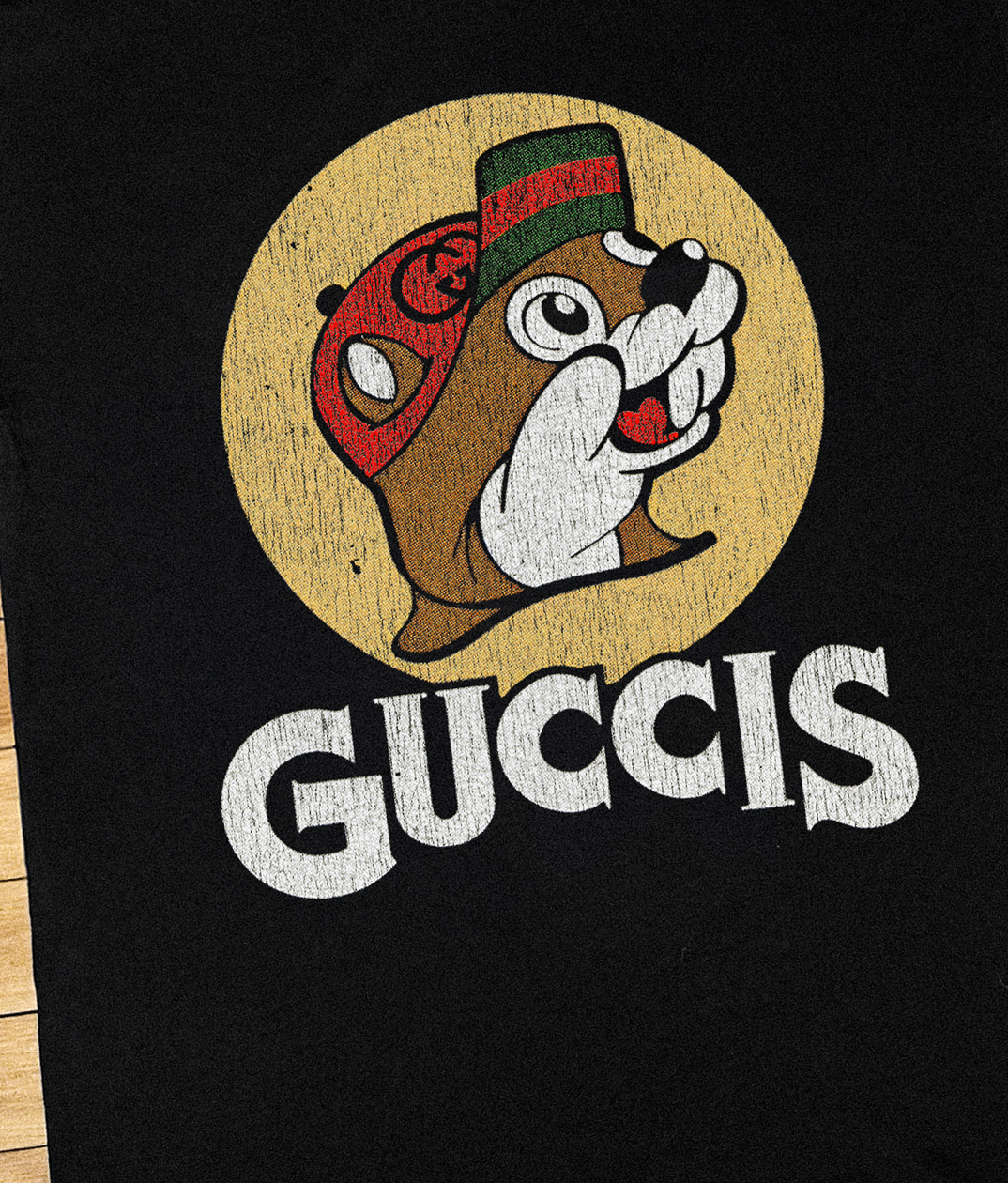 Buckees Parody Vintage Black T-Shirt product image 2