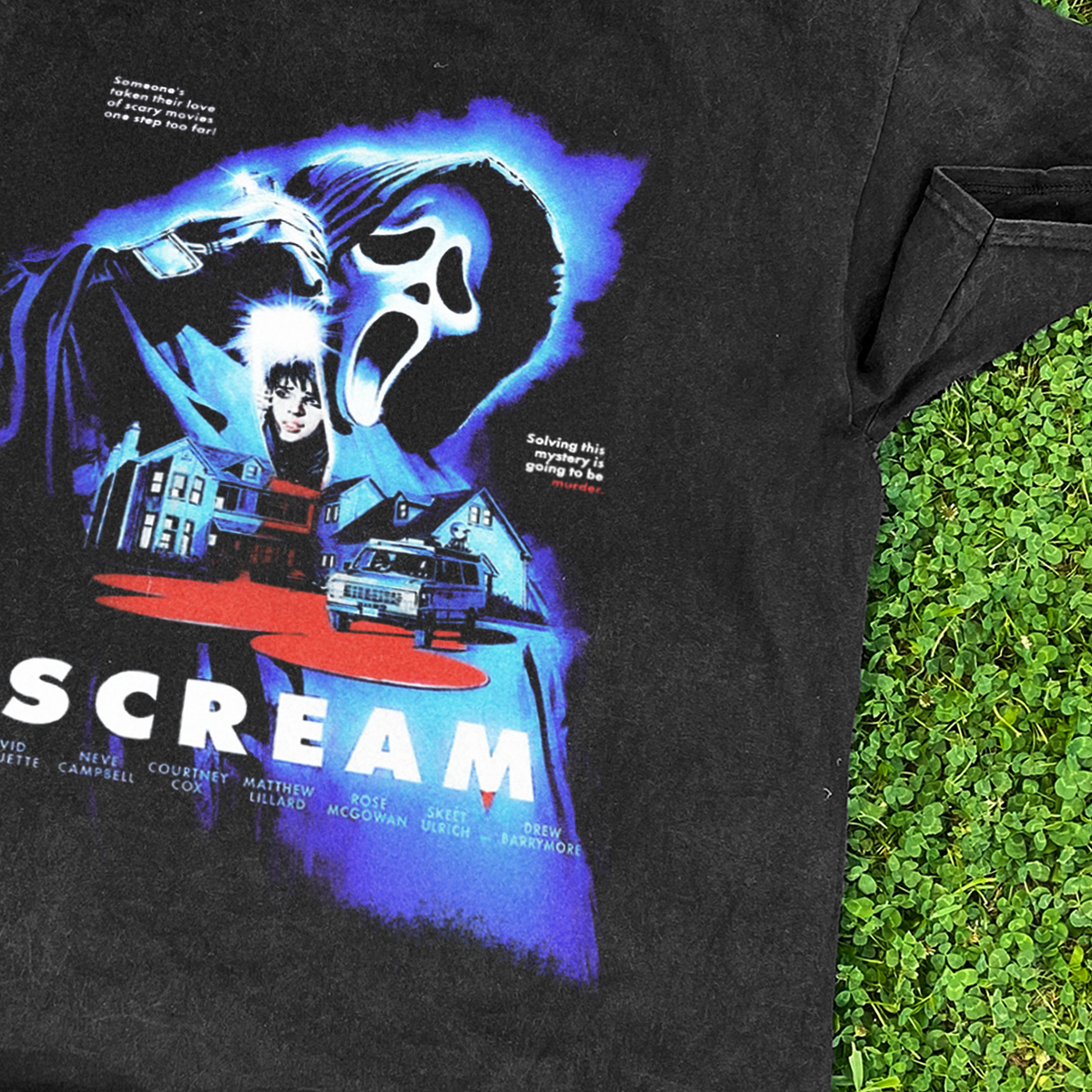 Scream 'Murder House' Washed Black T-Shirt product image 2