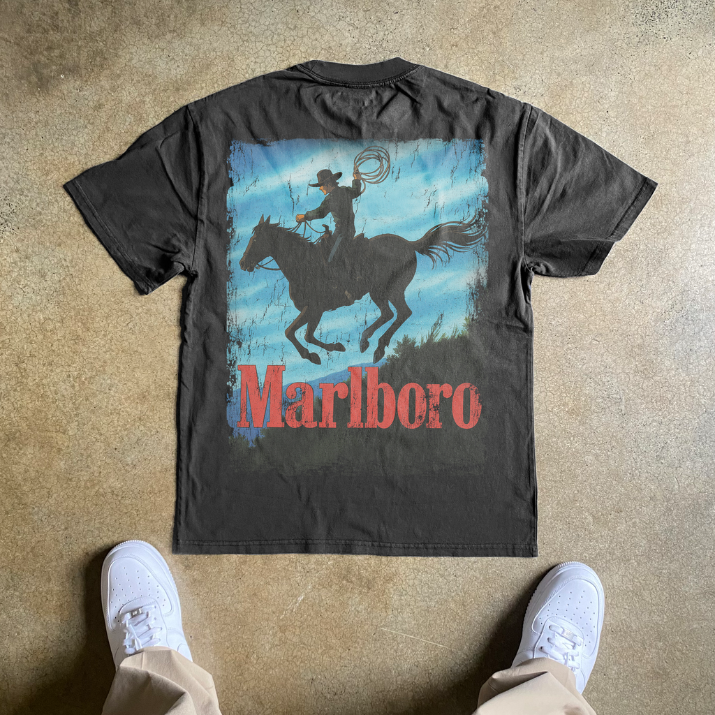 Cowboy Hill Vintage Black T-Shirt product image 2
