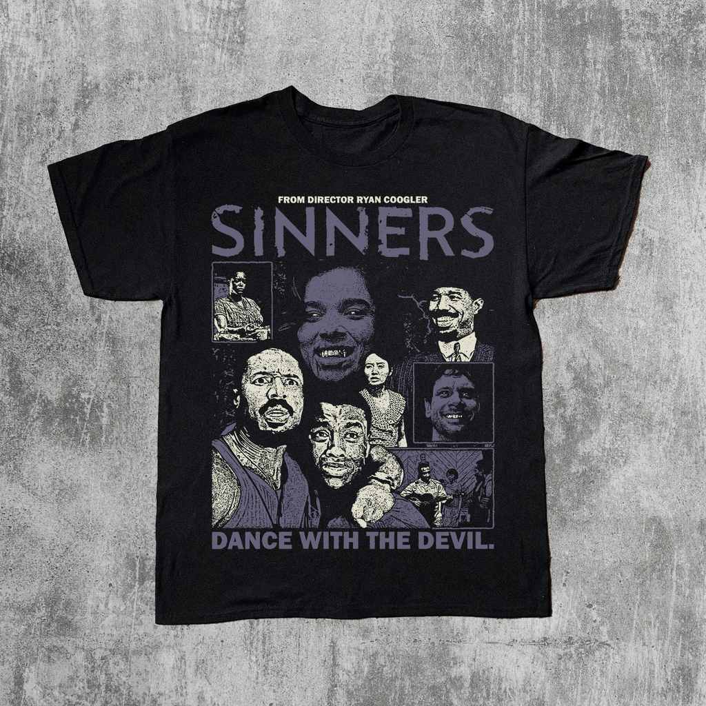 Sinners Black T-Shirt product image 1