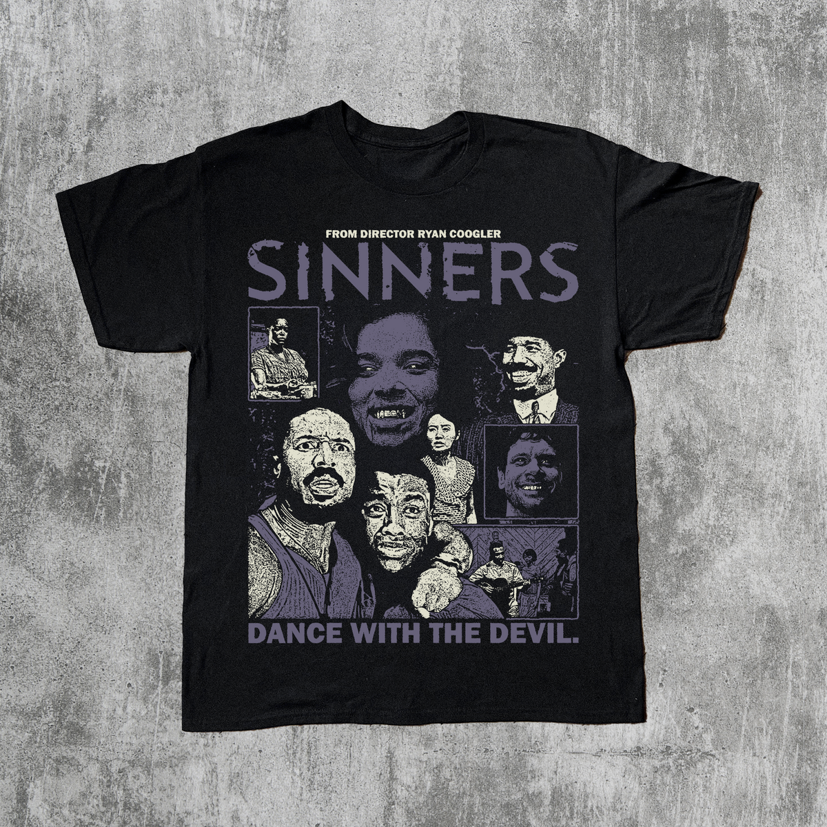Sinners Black T-Shirt product image 1