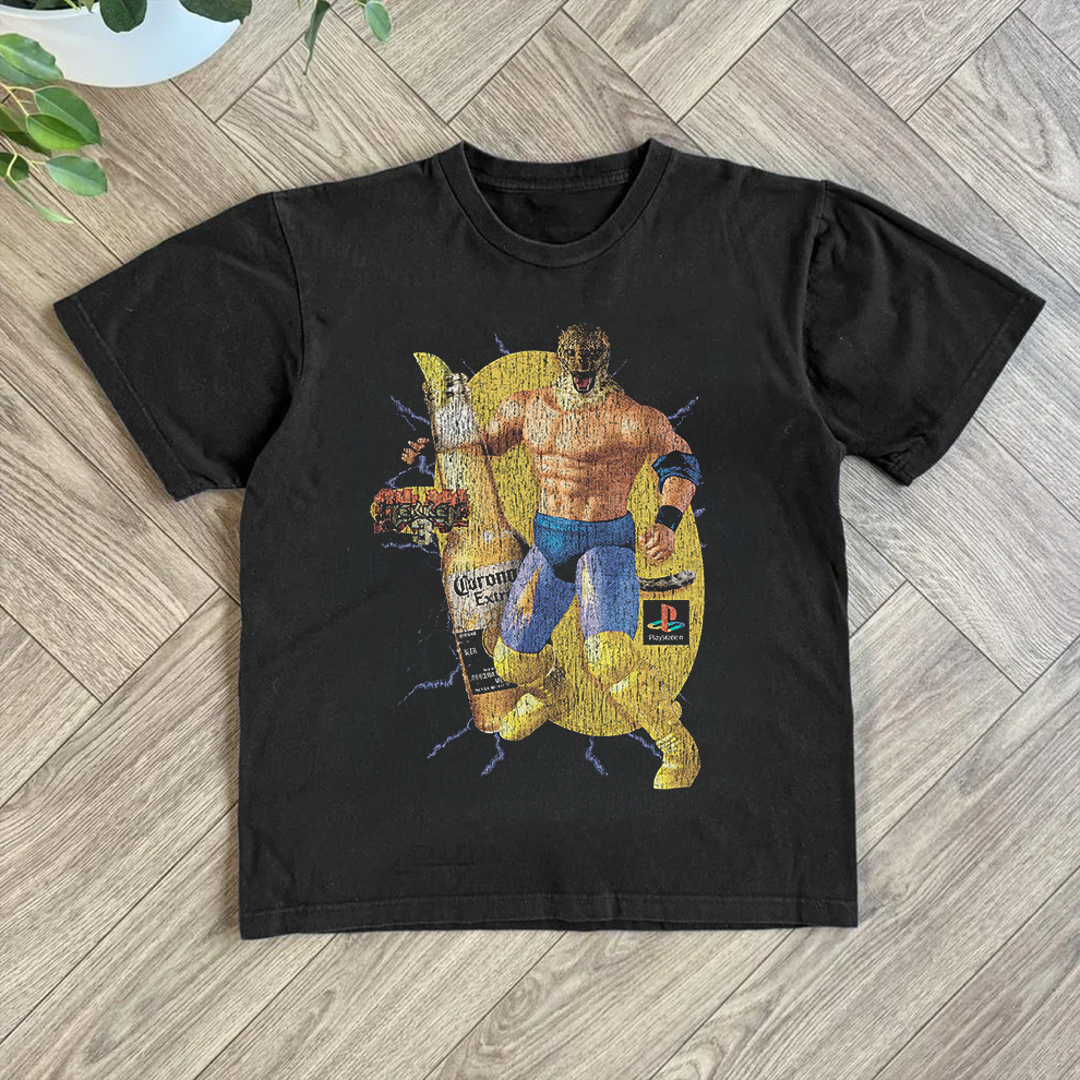 Tekken X Corona Black Tee product image 1