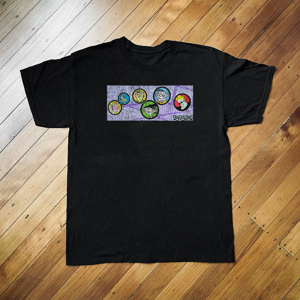 Cartoon Network Characters Promo Black Tee product image 1