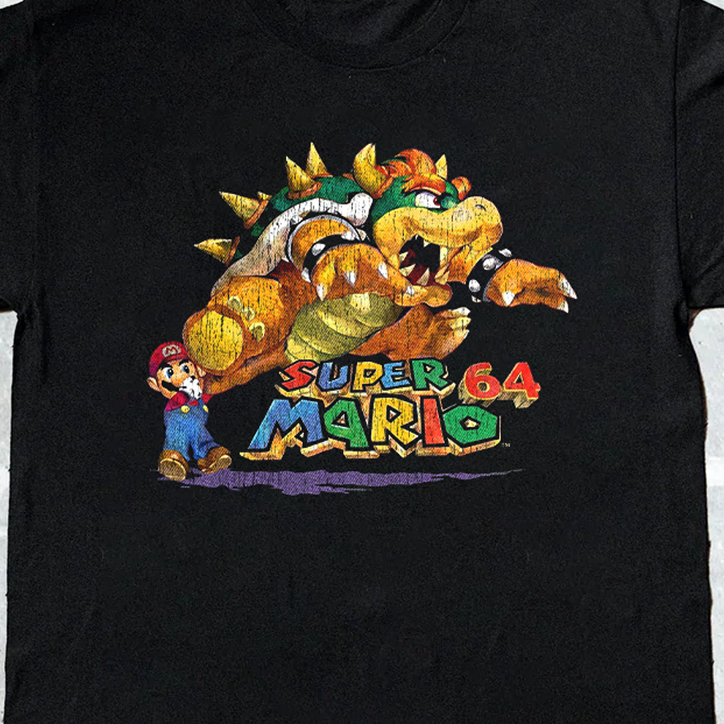 Rare Super Mario 64 Black Tee product image 2