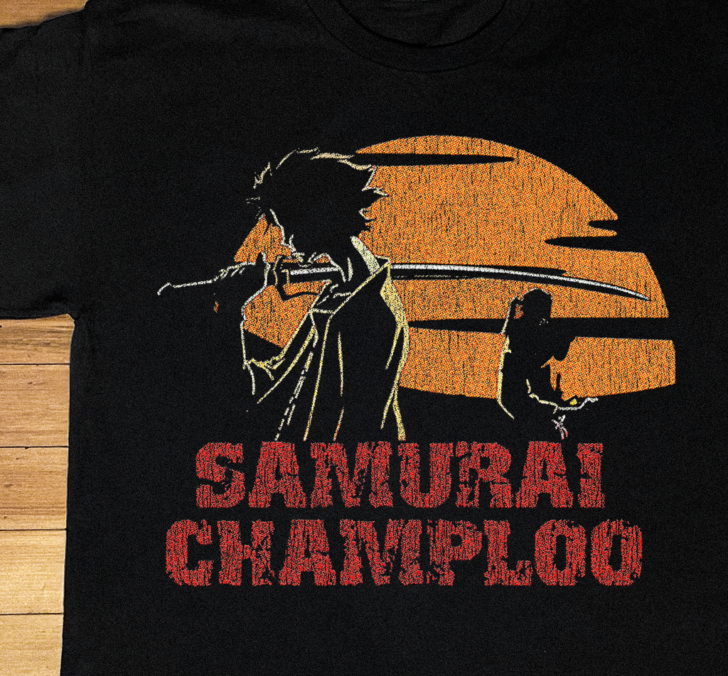 04 Samurai Champloo Black T-Shirt product image 2