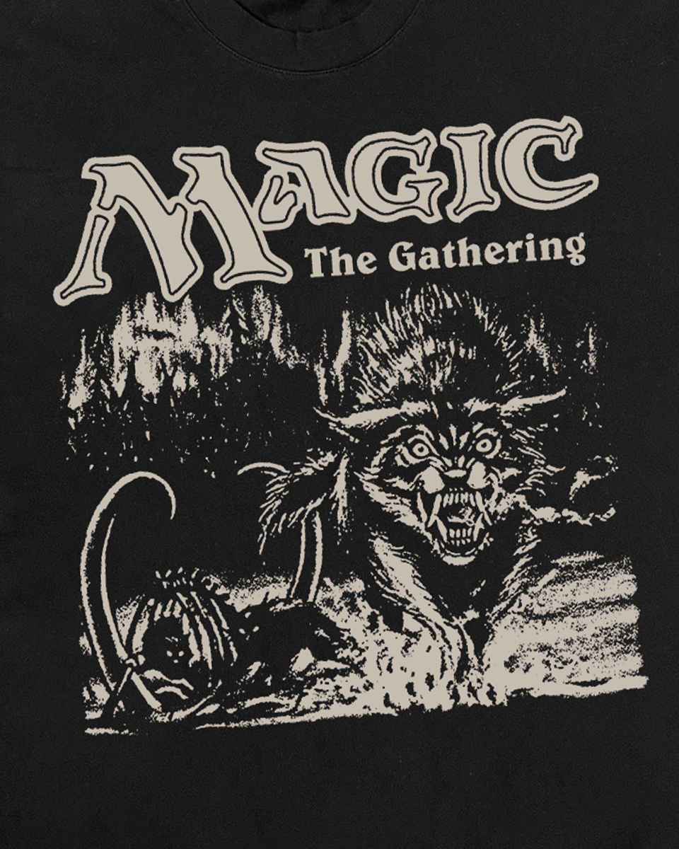 Mvgic The Gvthering Dire Wolves Cut-Off Black Shirt product image 2