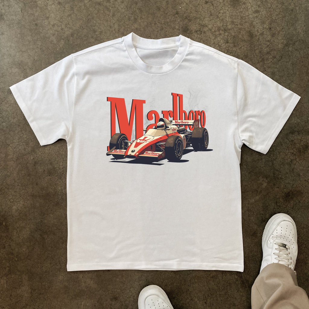 F1 X Malboro Vintage White Tee product image 1