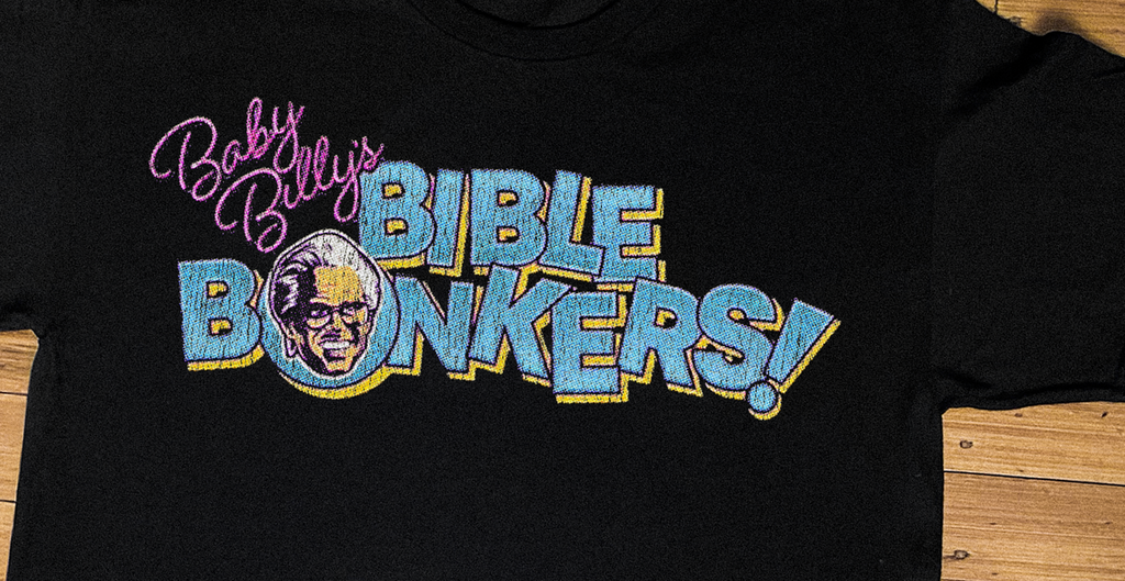 The Righteous Gemstones Baby Billy'S Bible Bonkers Black product image 2