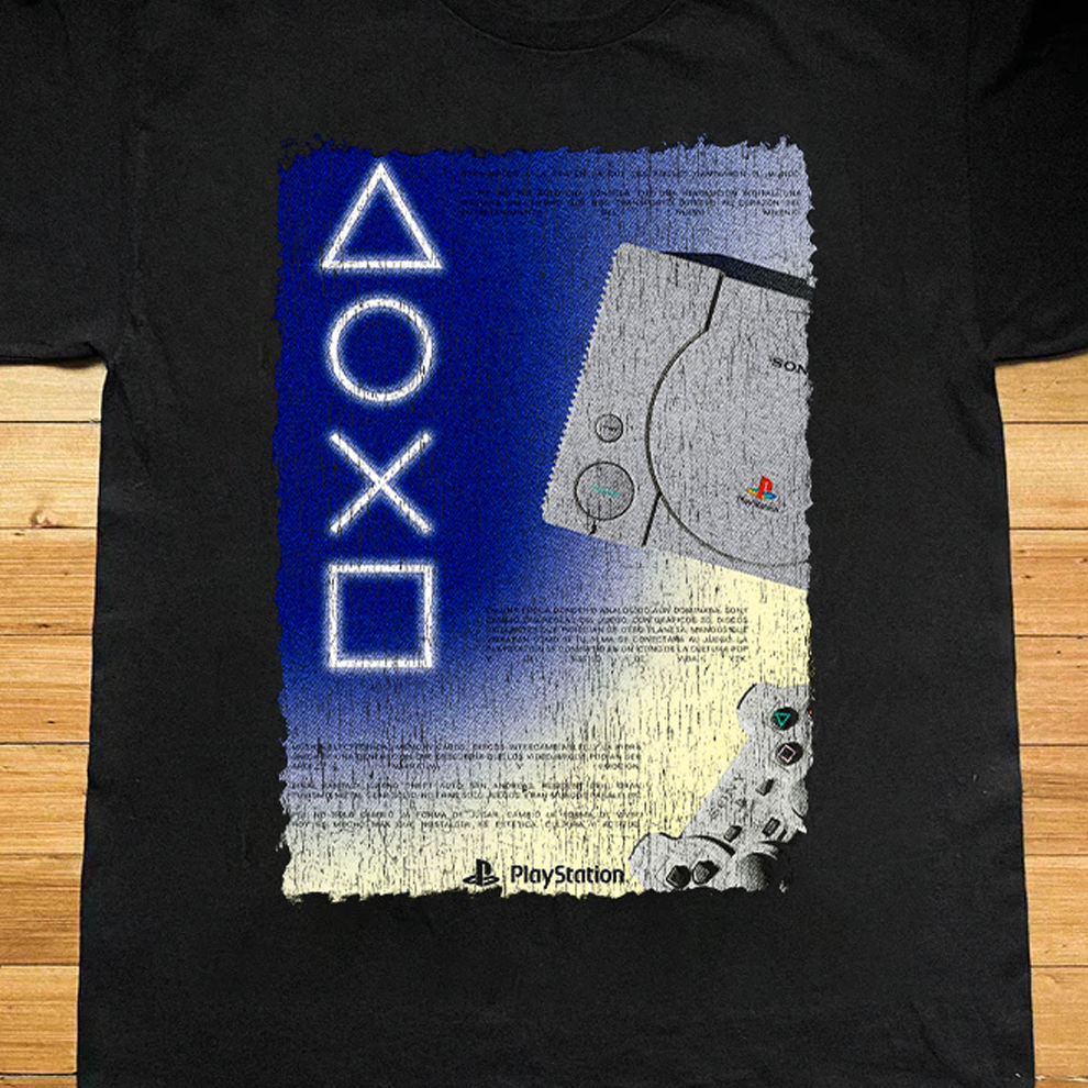 PlayStation Promo Washed Black Tee product image 2
