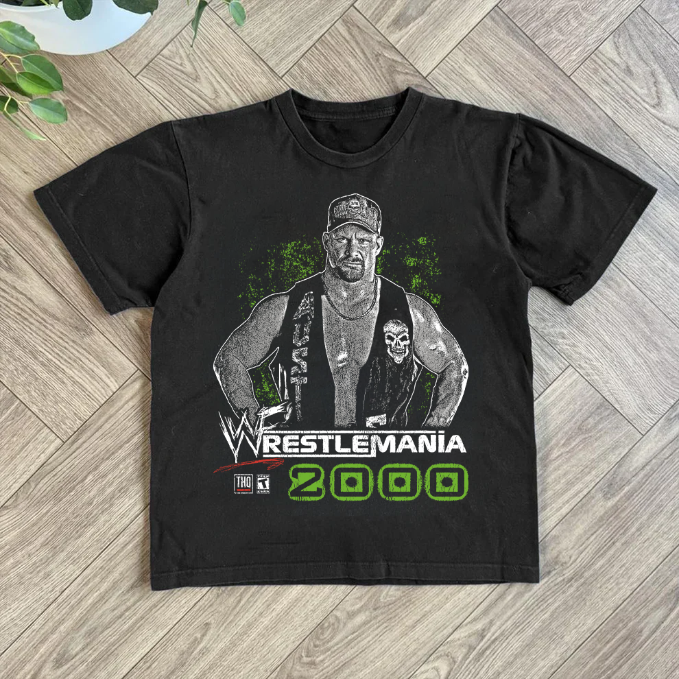 WWF Wrestlemania N64 Black Tee product image 1